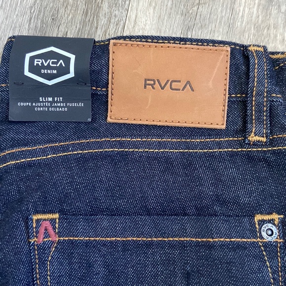 RVCA DAGGERS SLIM FIT DENIM JEANS - Picture 3 of 6